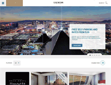 Tablet Screenshot of luxor.com