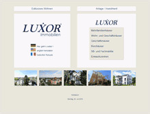 Tablet Screenshot of luxor.de