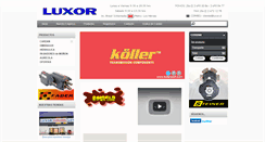 Desktop Screenshot of luxor.cl